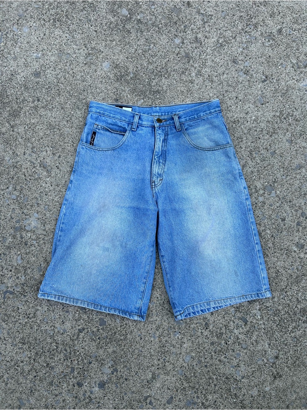 Vintage Y2K Sean John Blue Denim baggy Shorts